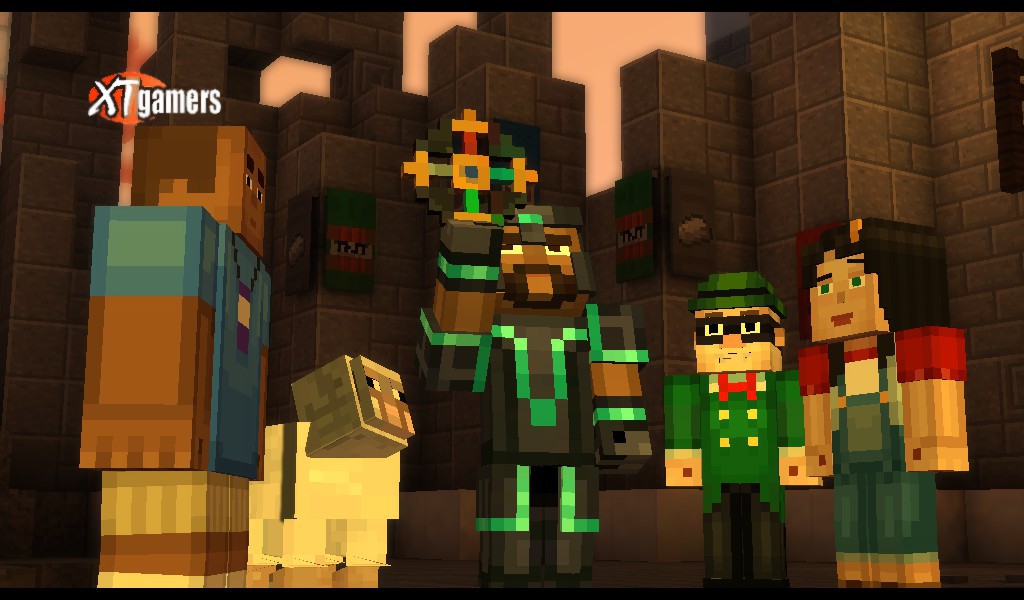 Minecraft: Story Mode - Episode 1: The Order of the Stone (Обзор) .